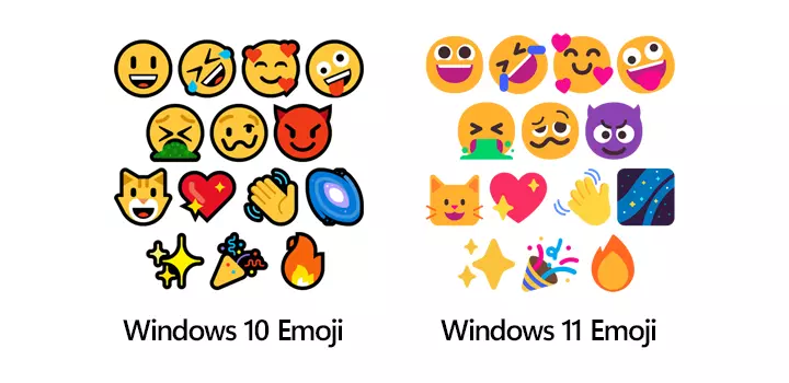 Windows 11 Fluent Emoji
