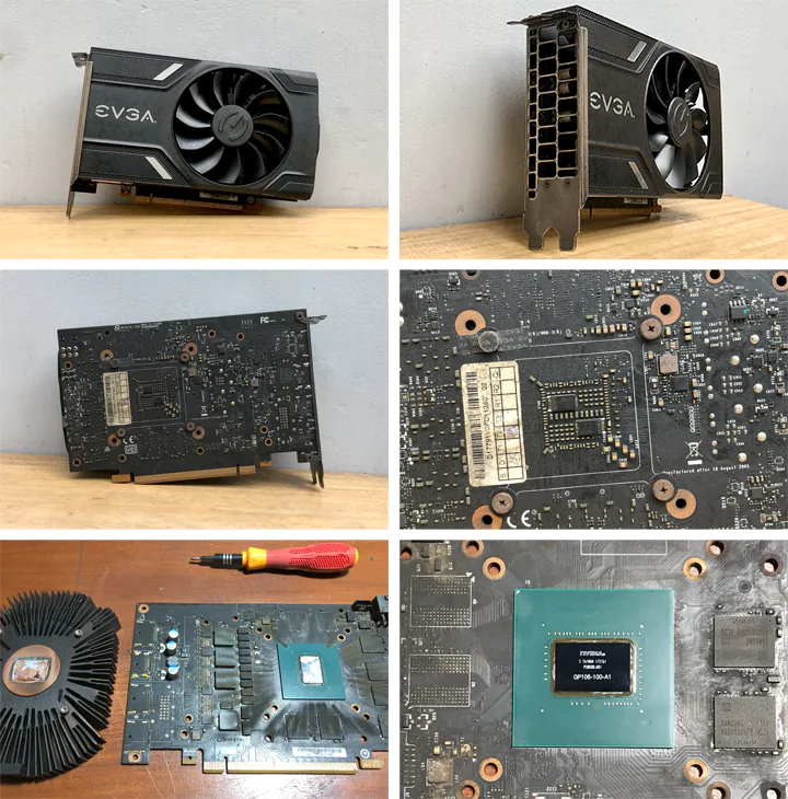 Kondisi GPU NVIDIA P106-100 bekas mining yang saya beli